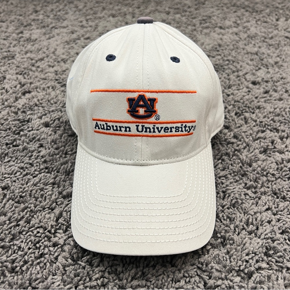 Auburn Tigers The Game Split Three Bar Snapback Hat Cap Vintage Since 1986